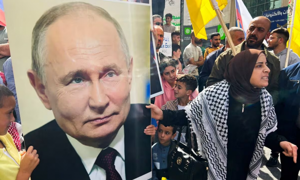 κόσμος υποστηρίζει τον Πούτιν στη Μέση Ανατολή