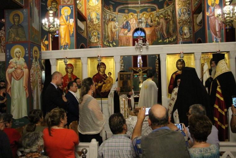 Θυρανοίξια Αγίας Μαρίνας Καραβά