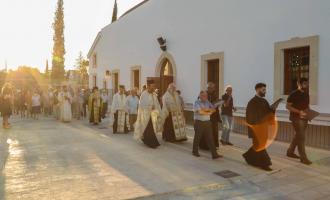 Αρχιεπίσκοπος Κύπρου στη Αγία Παρασκευή