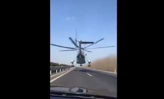 Ελικόπτερο στην Κίνα