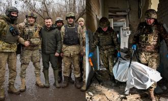 ουκρανική προεδρική ταξιαρχία και νεκρός στρατιώτης
