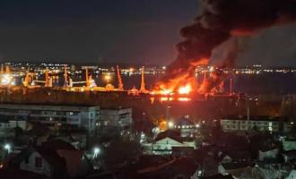 ρωσικό πλήγμα στην Οδησσό