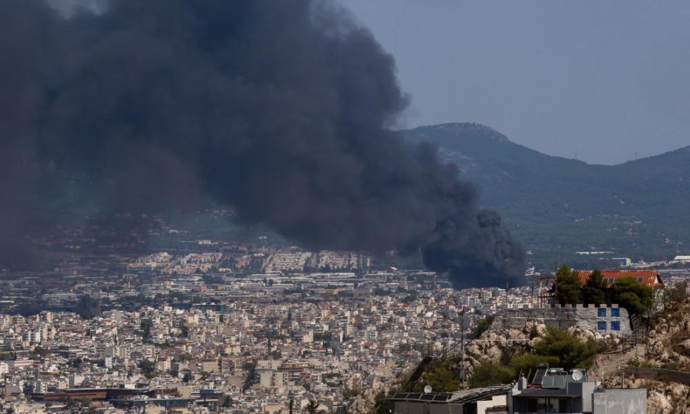 Φωτιά στη Μεταμόρφωση