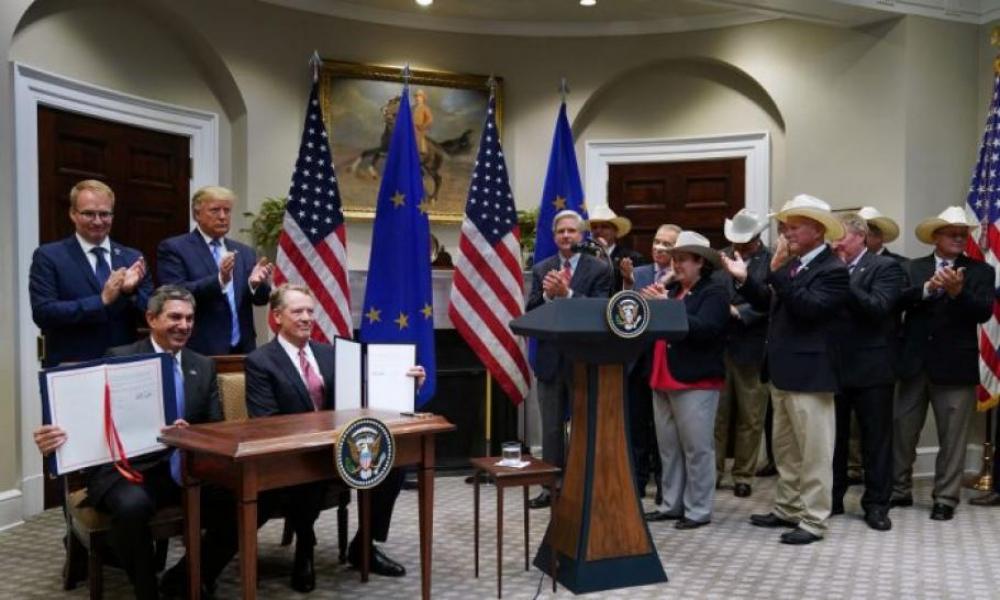 εμπορική συμφωνία ΗΠΑ και ΕΕ