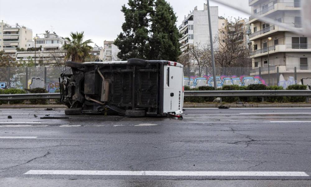 τροχαίο στα Σπάτα