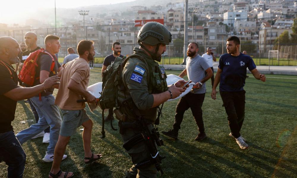 επίθεση σε ισραηλινό ποδοσφαιρικό αγώνα