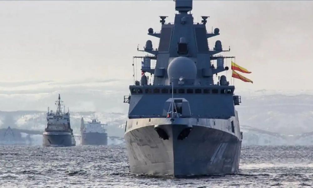 ρωσικά πολεμικά πλοία