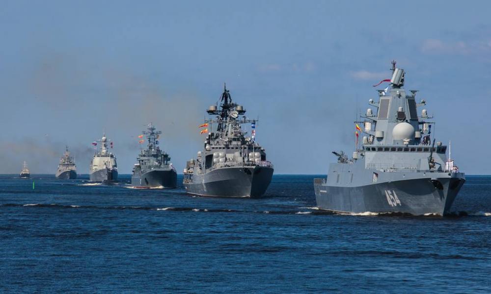 ρωσικά πολεμικά πλοία